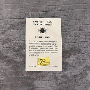 Smithsonian Institution 150 Year Pin